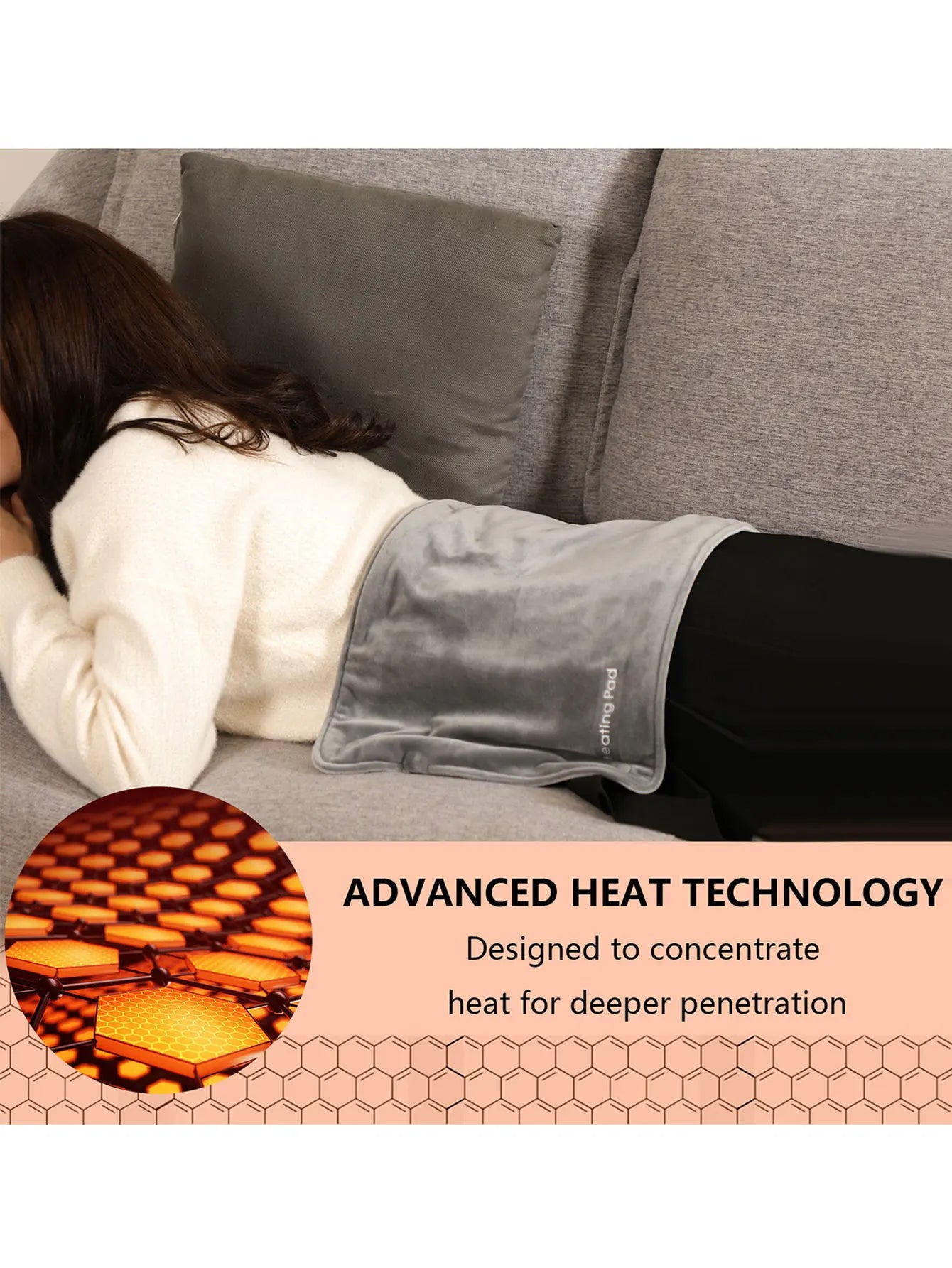 Heating Pad – Soothing Heat Therapy for Pain Relief and Relaxation