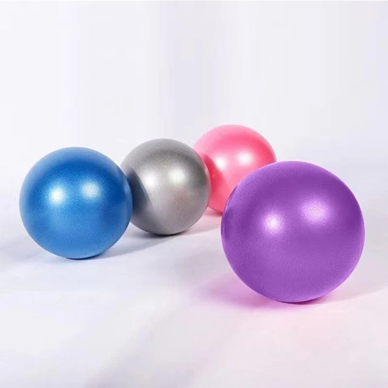 Small Pilates/Yoga Exercise Ball – Perfect for Core Strengthening, Balance, and Flexibility