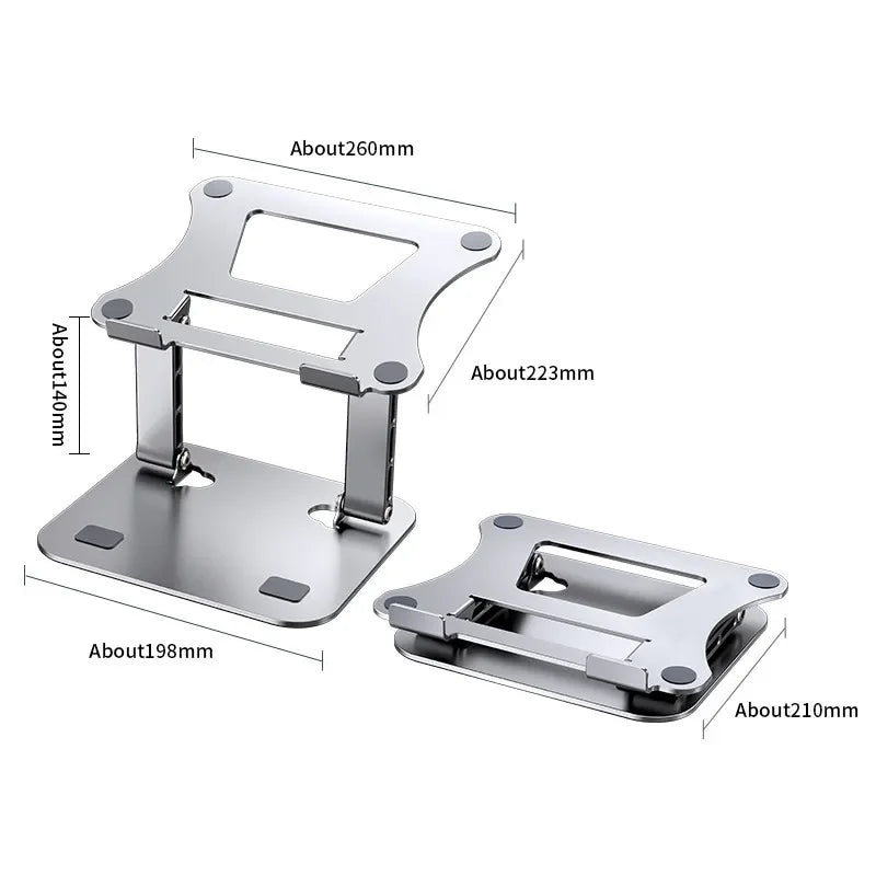 Ergonomic Laptop Stand – Reduce Neck, Shoulder, and Upper Back Strain During Long Work Sessions