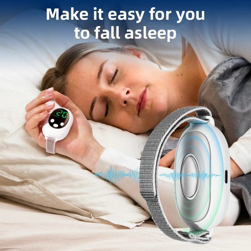 Microcurrent Sleep Aid Device – Fall Asleep Faster During Stressful Work Situations