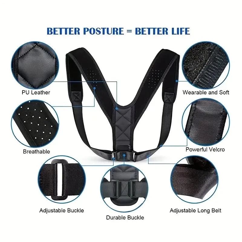 Standard Posture Corrector – Improve Posture for Computer Job Workers