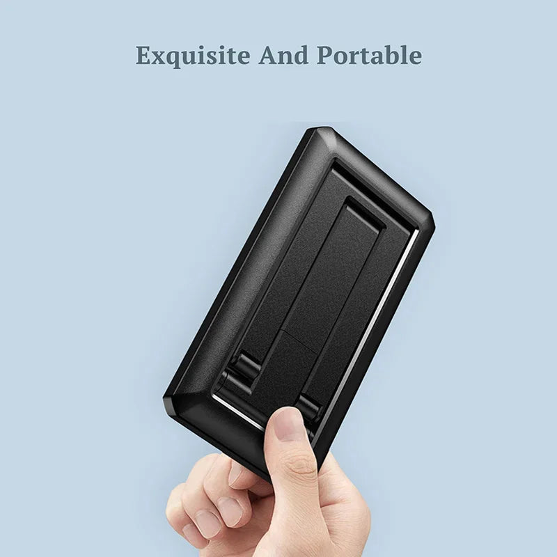 Foldable Phone/Tablet Holder – Alleviate Neck, Shoulder, and Upper Back Strain While Using Your Device