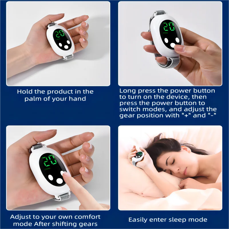 Microcurrent Sleep Aid Device – Fall Asleep Faster During Stressful Work Situations