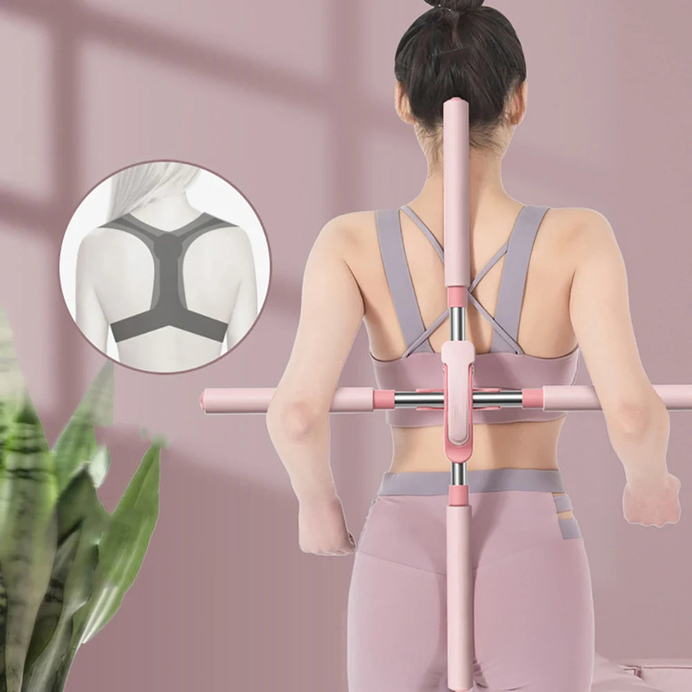 Posture Corrector Pilates Sticks – Improve Posture for Computer Job Workers