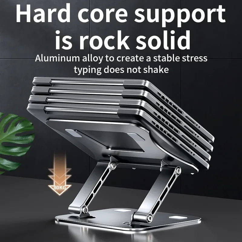 Ergonomic Laptop Stand – Reduce Neck, Shoulder, and Upper Back Strain During Long Work Sessions