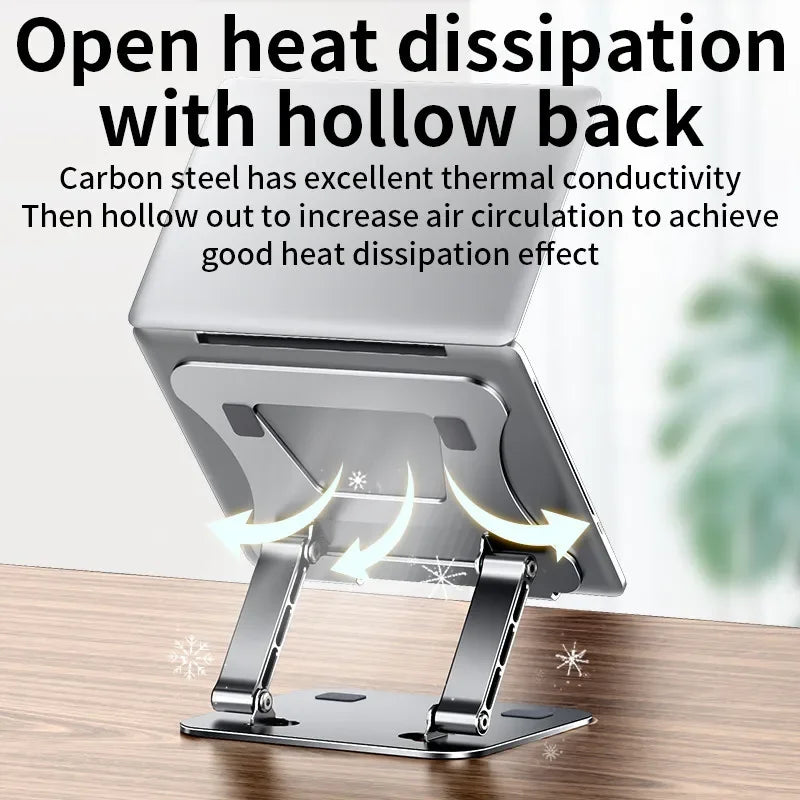 Ergonomic Laptop Stand – Reduce Neck, Shoulder, and Upper Back Strain During Long Work Sessions